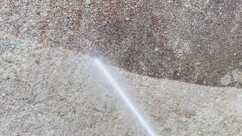 Power Washing Exterior Walls