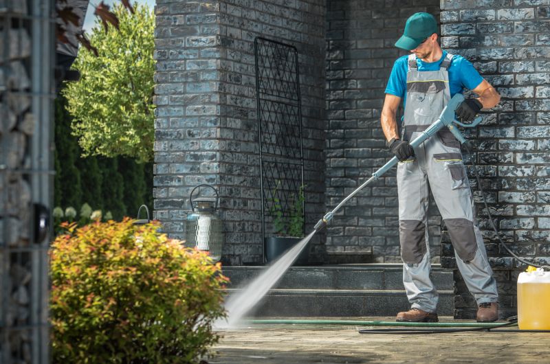 Powerwashing Equipment in Action